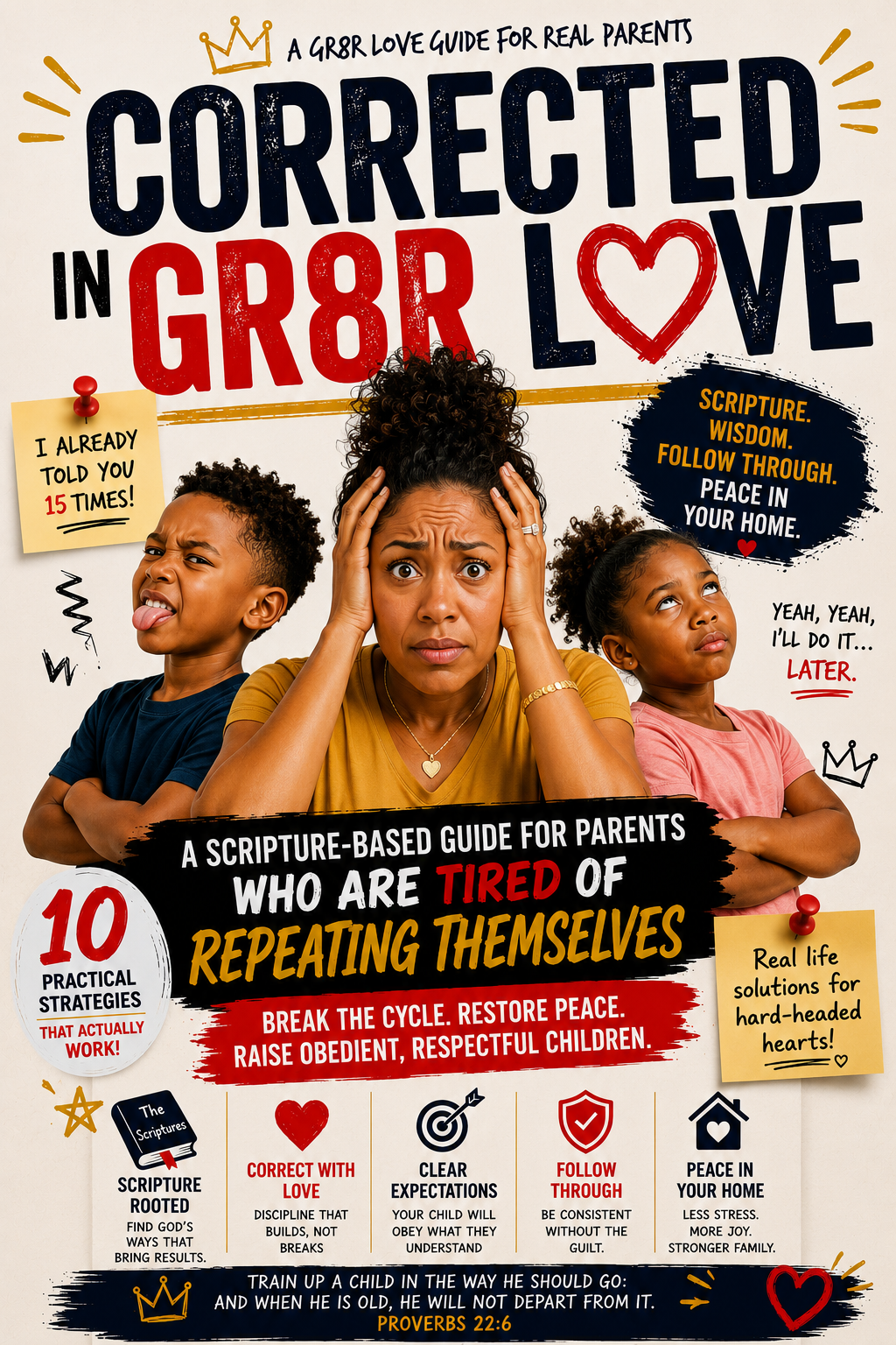 Corrected In GR8R Love | Scripture-Centered Parenting Guide